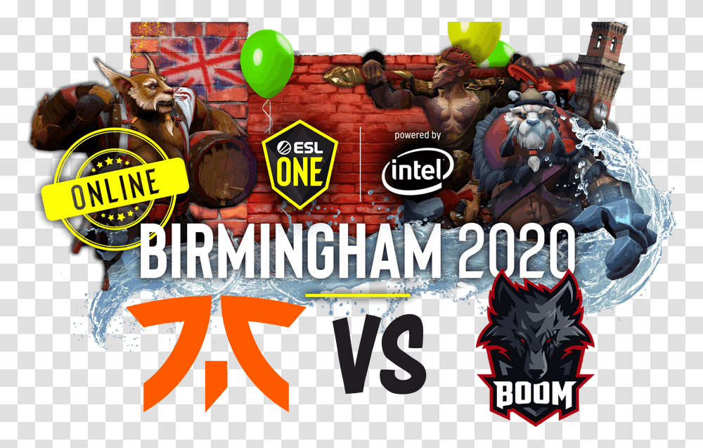 Fnatic Vs Boom Dota Esl Birmingham 2020, Poster, Advertisement, Overwatch, Ball Transparent Png