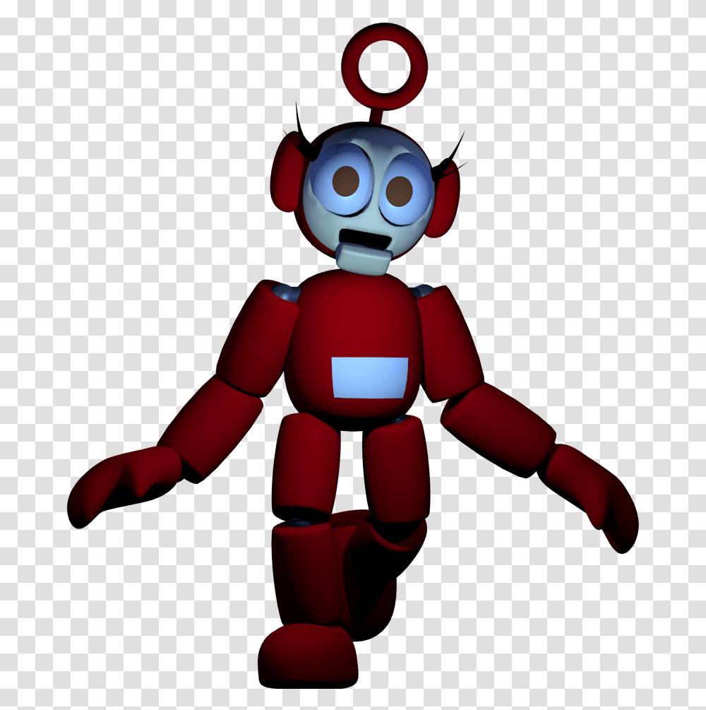 Fnatl Tinky Winky Body, Toy, Robot Transparent Png
