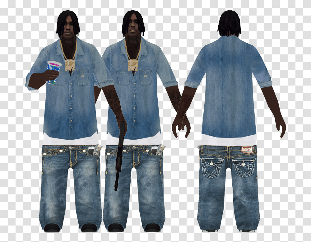 Fnd Chief Keef, Pants, Clothing, Person, Jeans Transparent Png