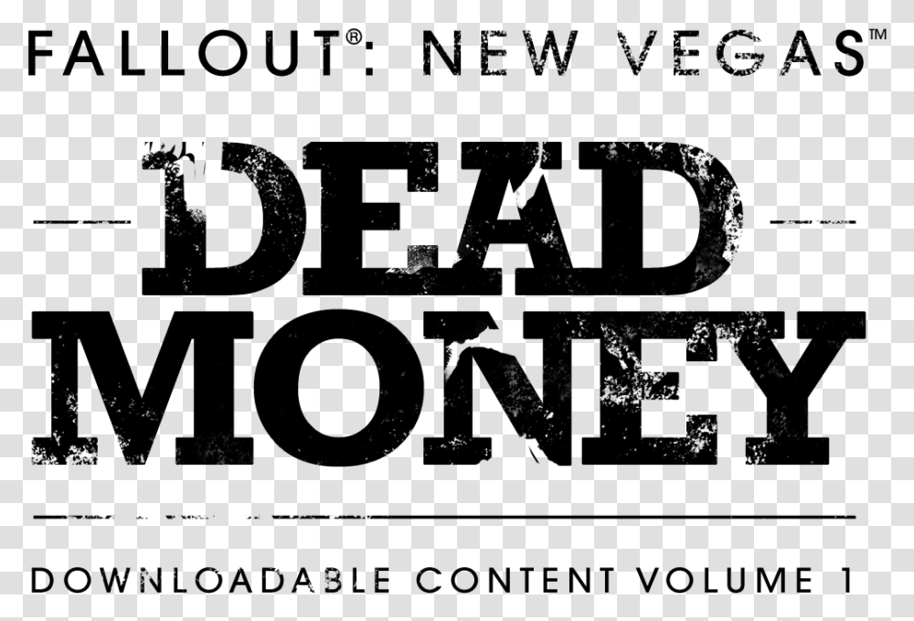 Fnv Dead Money Logo Fallout Dead Money Logo, Gray, World Of Warcraft Transparent Png