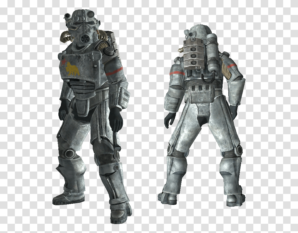 Fnv Ncr Salvaged Armour1 Fallout Ncr Salvaged Power Armor, Robot, Toy Transparent Png