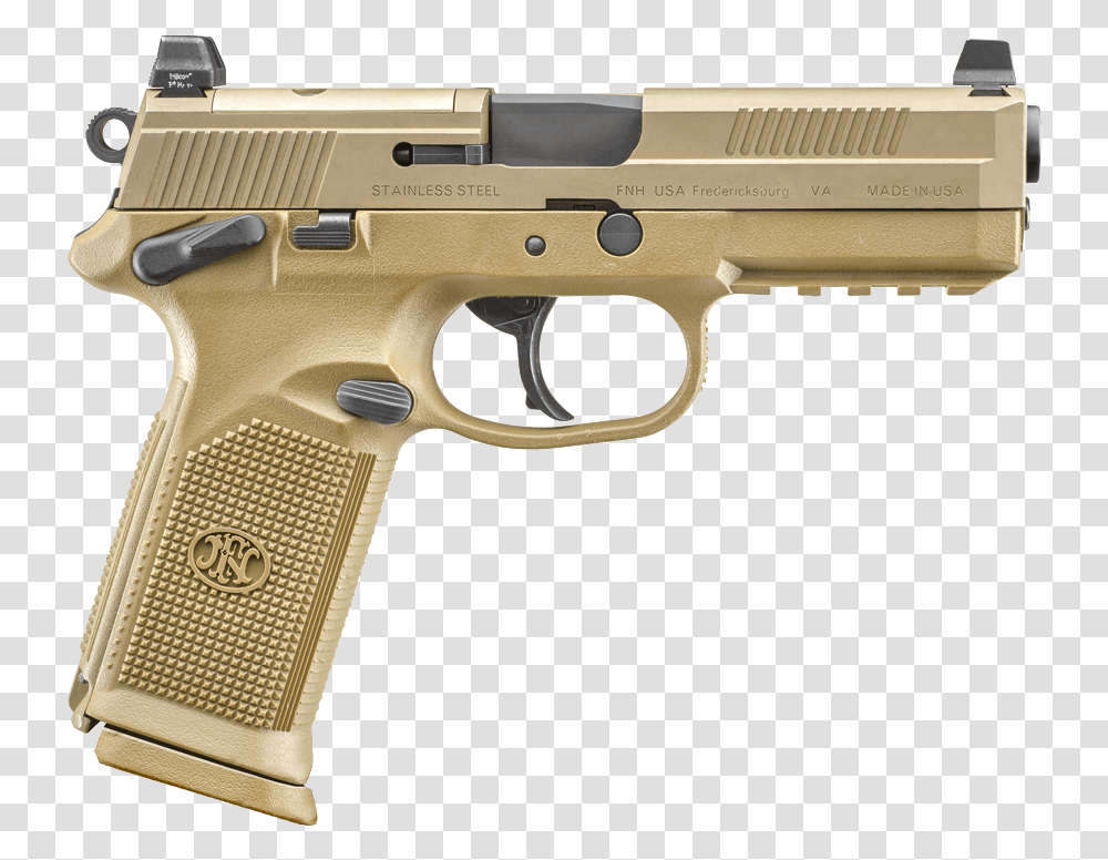 Fnx 45 Tactical Fde, Gun, Weapon, Weaponry, Handgun Transparent Png