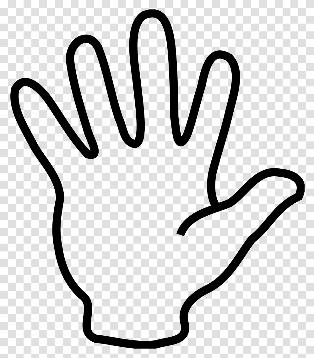 Foam Finger Drawing Of 5 Fingers, Gray, World Of Warcraft Transparent Png