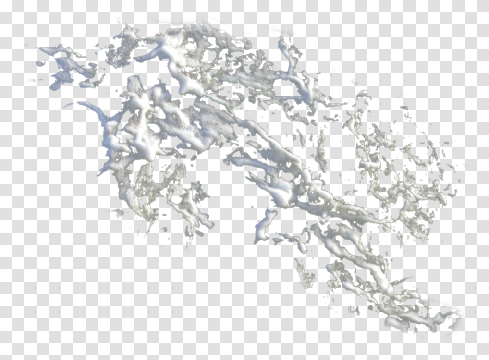 Foam Foampng Images Pluspng Water, Outdoors, Nature, Snowflake, Poster Transparent Png