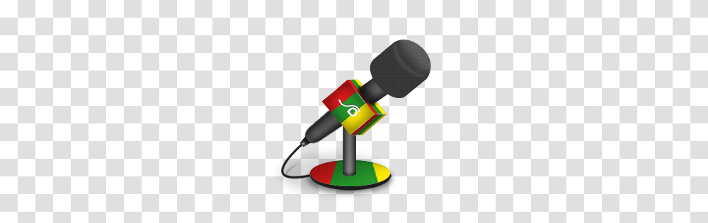 Foam Mic Reggae Icon, Electrical Device, Microphone, Machine Transparent Png