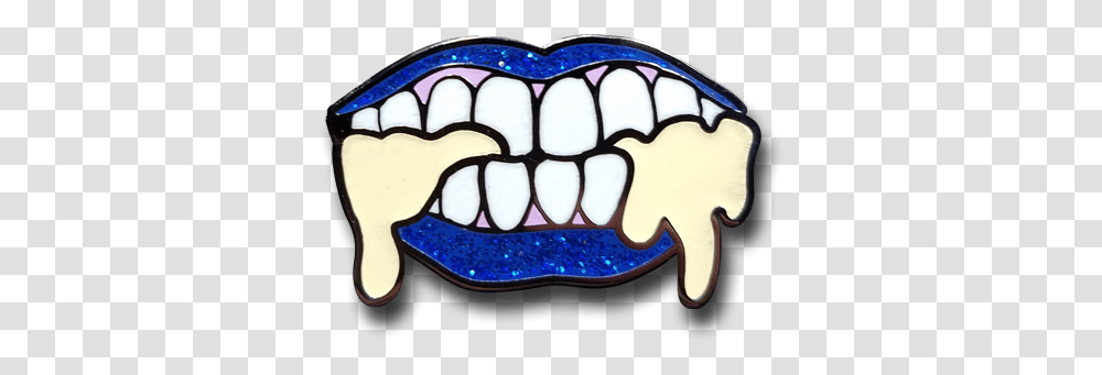 Foaming Mouth Pin Foaming Cartoon Mouth, Stained Glass, Sunglasses, Accessories, Accessory Transparent Png