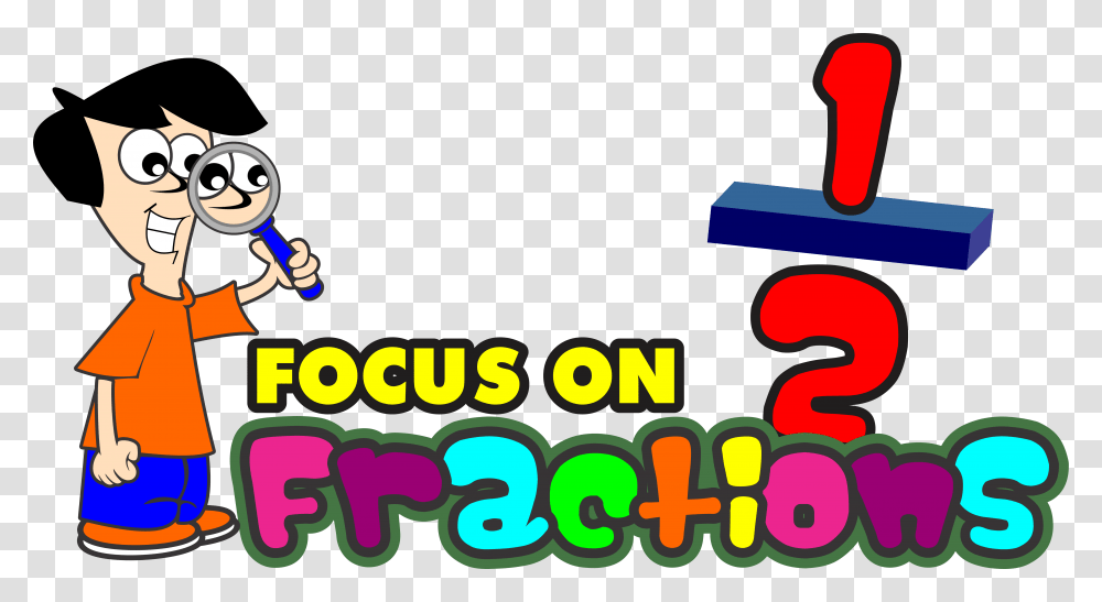 Focus On Fractions Ultimate Fraction Resource, Logo, Alphabet Transparent Png