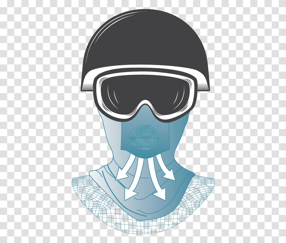 Fog Free Anti Fog Breathing System Silhouette Illustration, Goggles, Accessories, Accessory Transparent Png