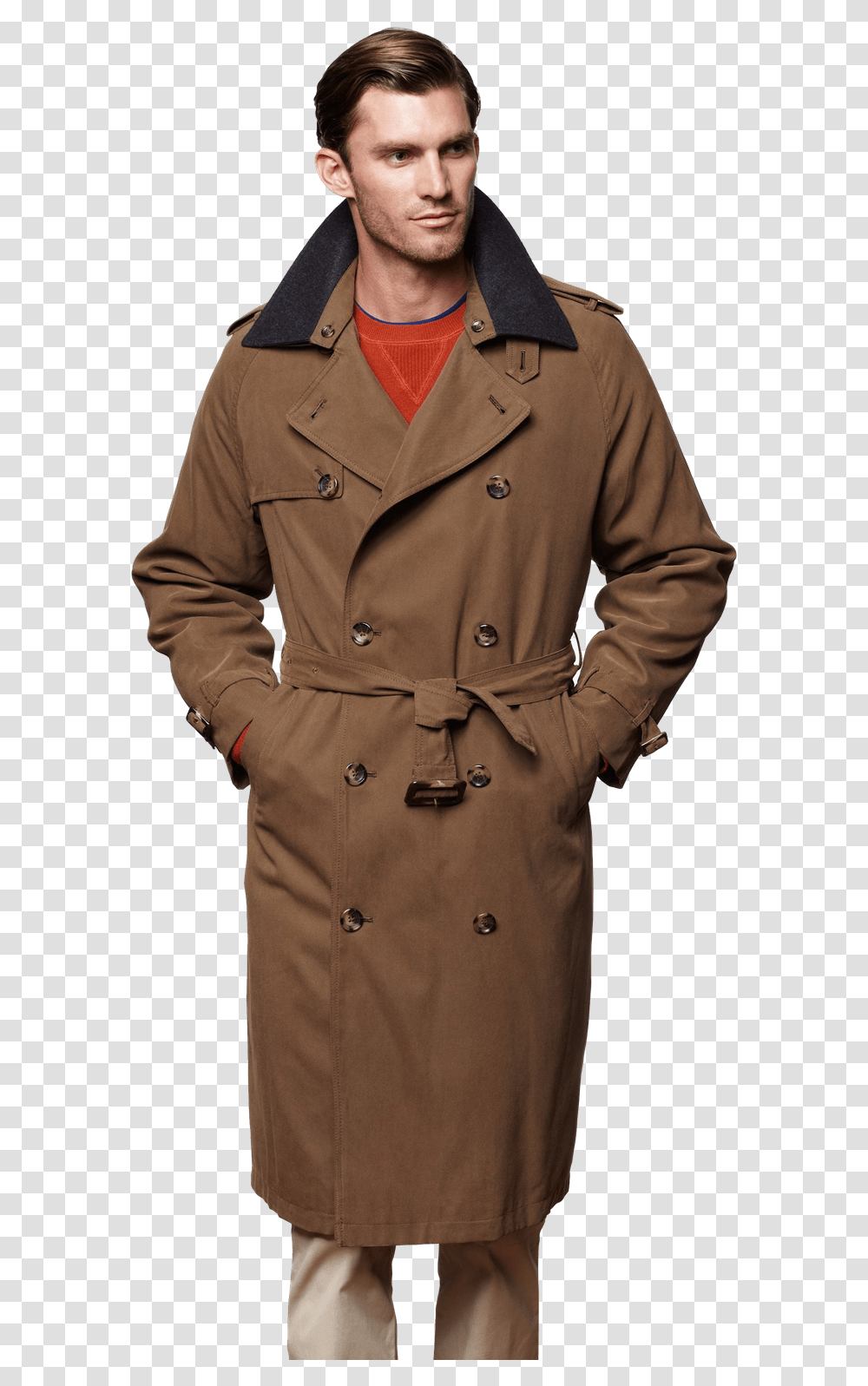 Fog Trench Image Overcoat, Apparel, Trench Coat, Person Transparent Png