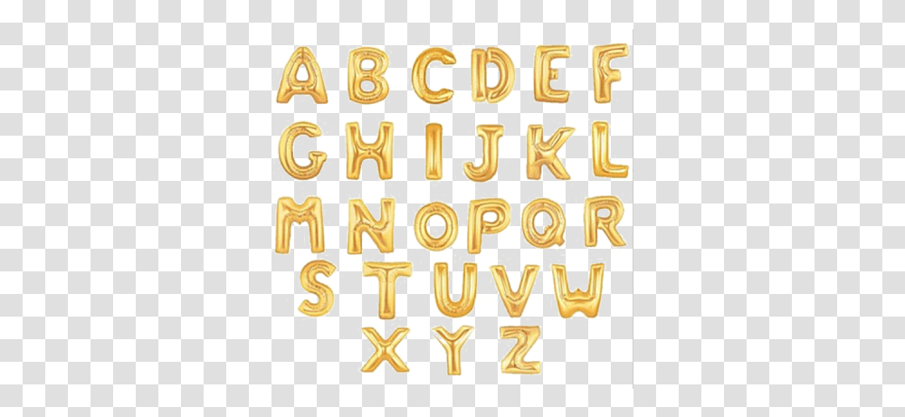 Foil And Vectors For Free Download Gold Foil Balloon Letters, Text, Alphabet, Word, Number Transparent Png