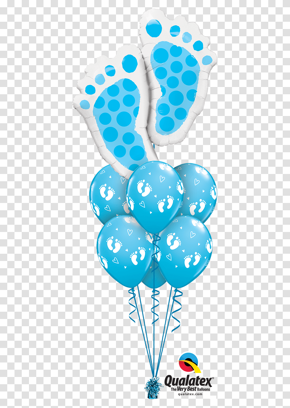 Foil Balloon Baby Feet Transparent Png