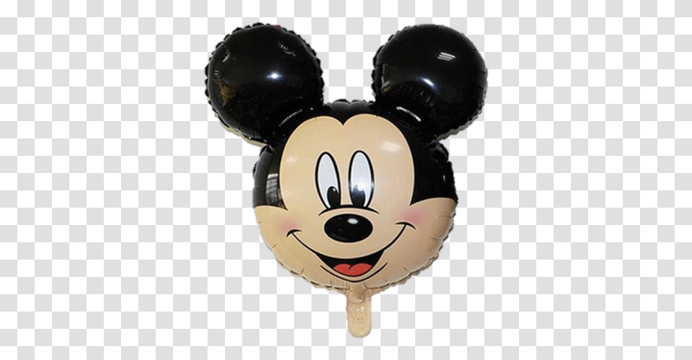 Foil Mickey Mouse Balloon, Helmet, Apparel, Rattle Transparent Png