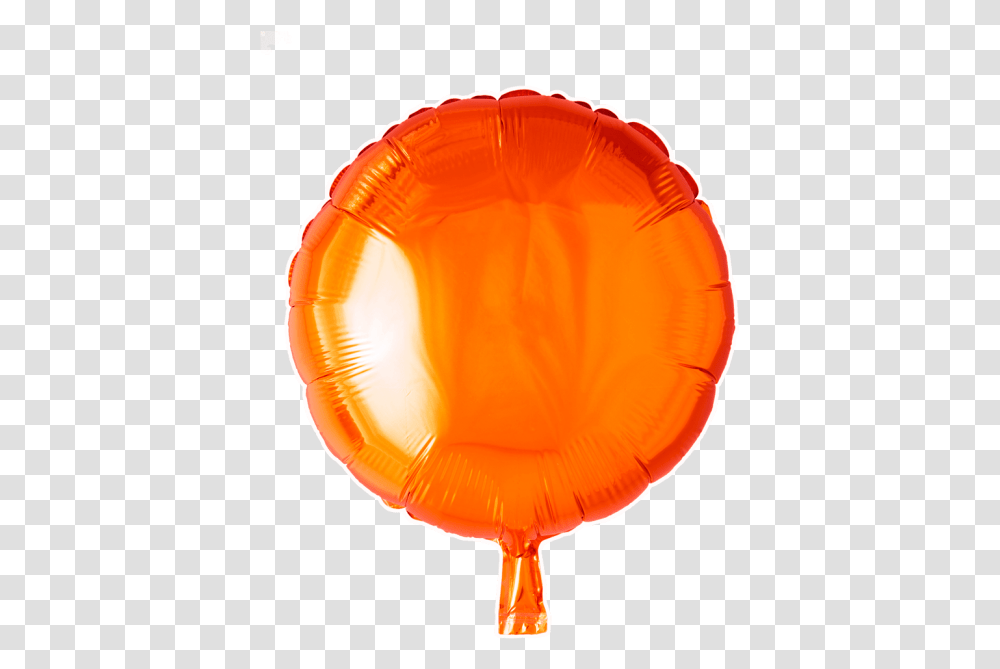 Foilballoon Round 18 Folieballon Oranje, Helmet, Apparel, Jelly Transparent Png
