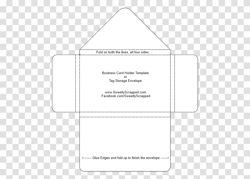 Foldable Envelope Template, Paper, Page Transparent Png