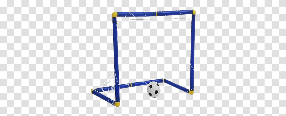 Foldable Soccer Goal With Ball For Kids Net, Soccer Ball, Football, Team Sport, Sports Transparent Png