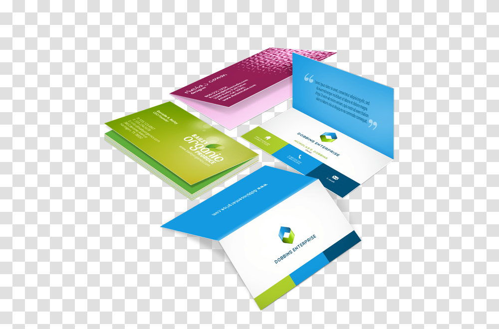 Folded Business Cards Printing, Paper, Advertisement, Poster Transparent Png