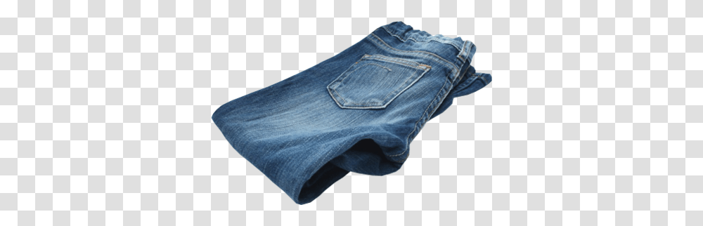 Folded Jeans, Pants, Apparel, Denim Transparent Png