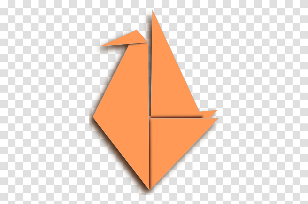 Folded Paper Bird Clip Art Vector Clip Art, Text, Origami, Symbol, Number Transparent Png