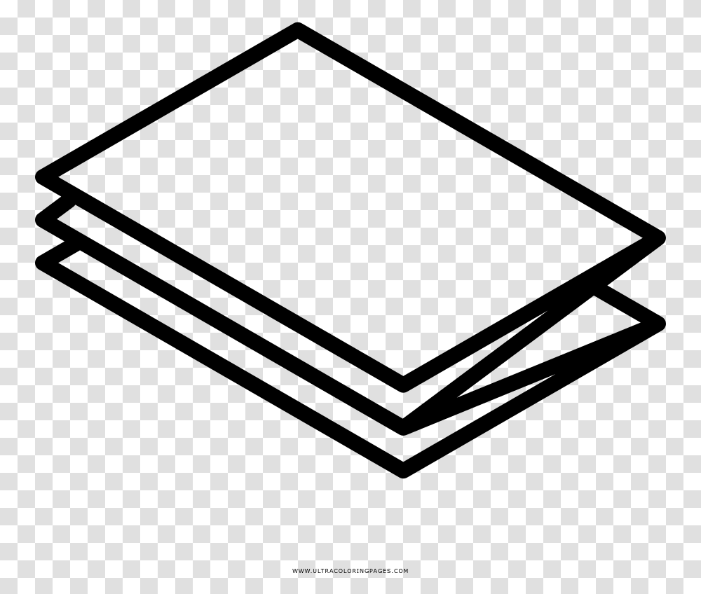 Folded Paper Coloring, Gray, World Of Warcraft Transparent Png