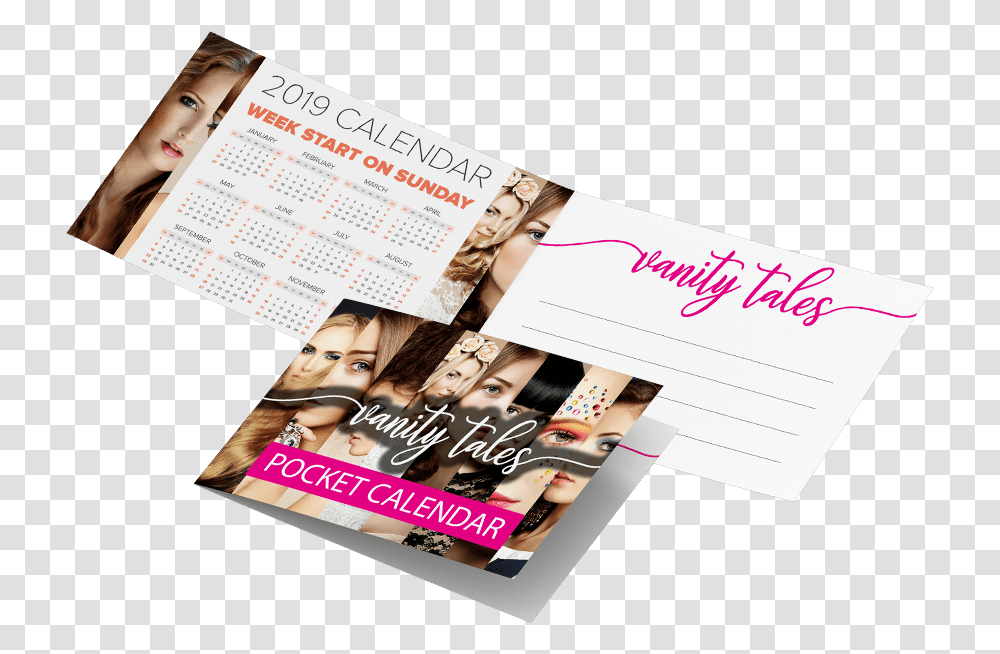 Folded Pocket Calendars Flyer, Poster, Advertisement, Paper, Brochure Transparent Png