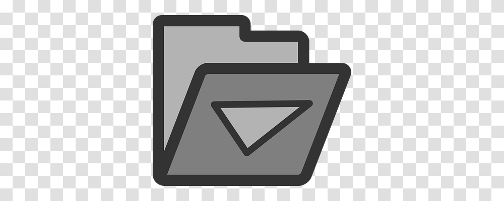 Folder Mailbox, Label, Triangle Transparent Png
