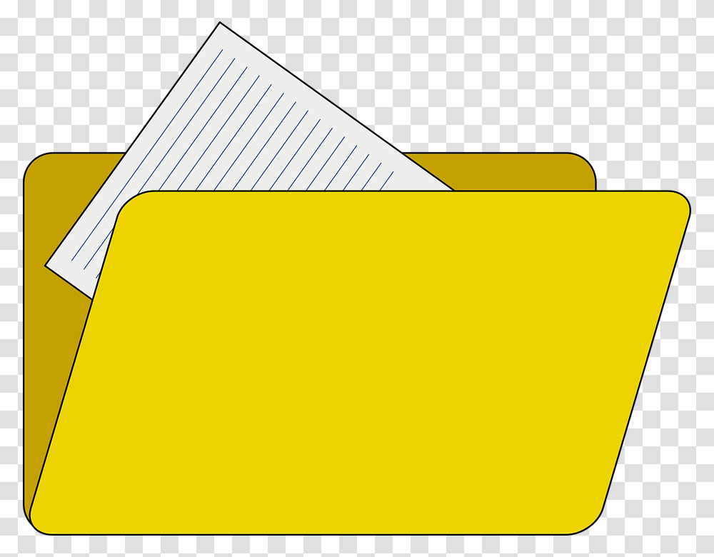Folder Clipart Paper File Folder Clipart, File Binder Transparent Png