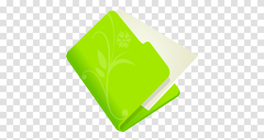 Folder Flower Green Vector Icons Free Icon, Tennis Ball, Sport, Sports, Text Transparent Png