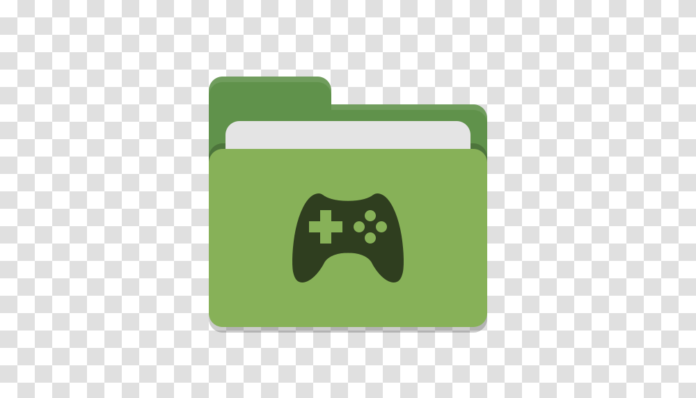 Folder Green Games Icon Papirus Places Iconset Papirus, First Aid, File, File Folder, File Binder Transparent Png