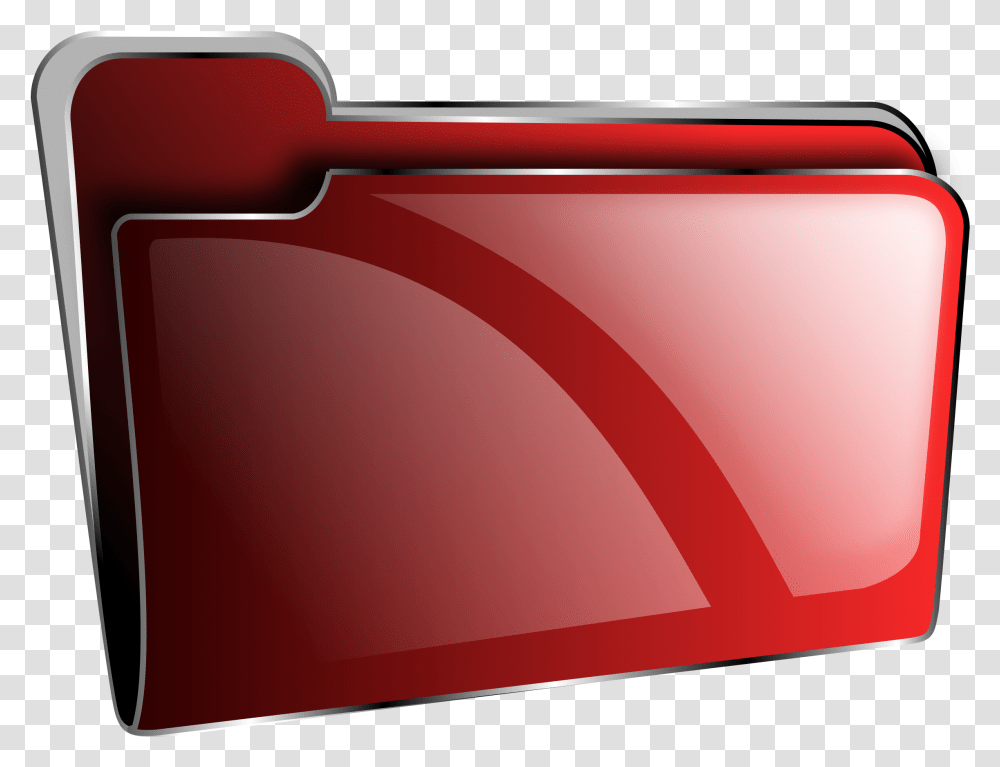 Folder Icon Red Empty Clip Arts Mac 3d Folder Icon, Glasses, Accessories, Accessory Transparent Png