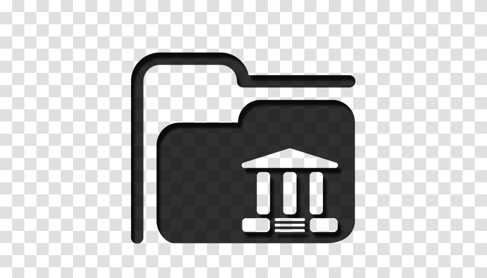 Folder Library Icon, Architecture, Building, Pillar Transparent Png