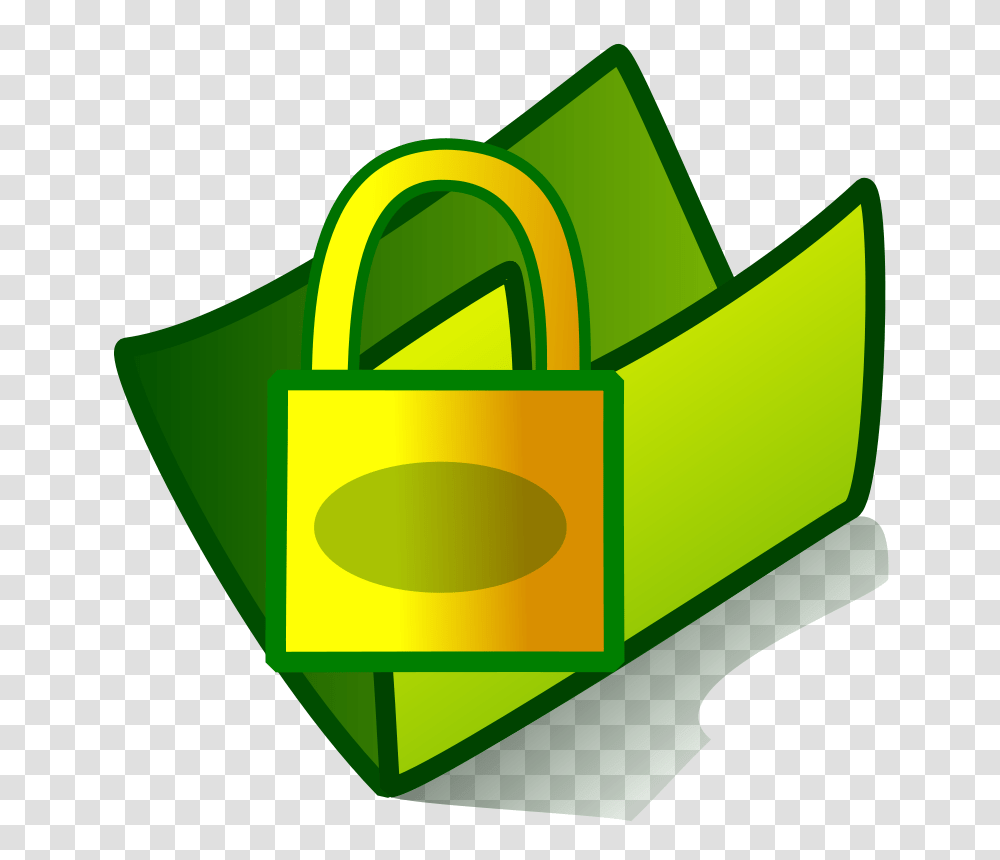 Folder Locked, Finance, First Aid, Security, Green Transparent Png