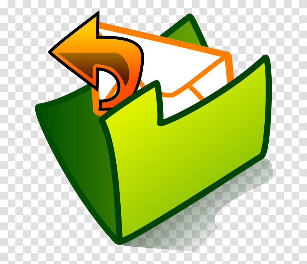 Folder Outbox, Finance, Recycling Symbol, Bag Transparent Png