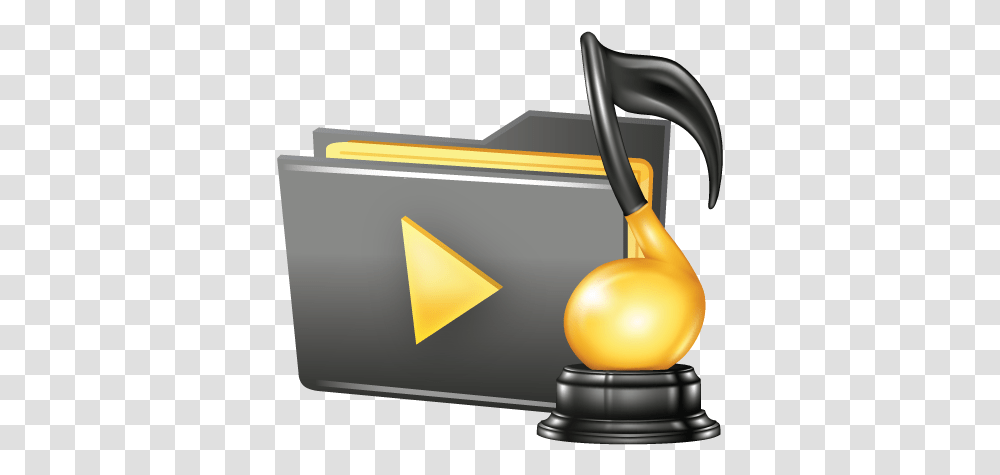 Folder Player Video Songs Folder Icon, Lamp, Appliance, Clothes Iron, Electronics Transparent Png
