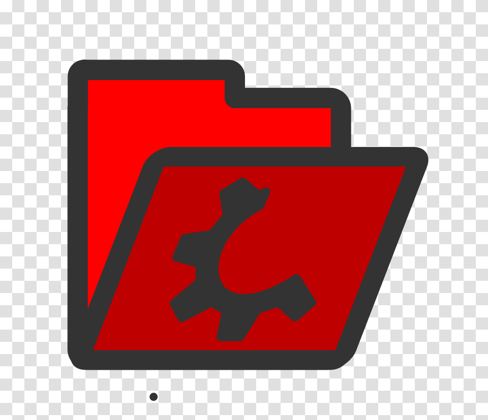 Folder Red Open, Finance, First Aid Transparent Png