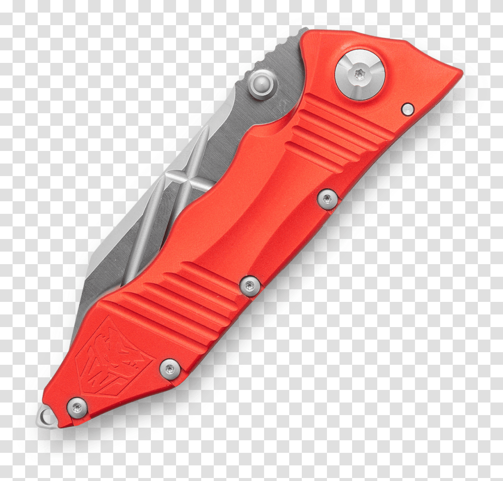 Folder Red ViperClass Utility Knife, Blade, Weapon, Weaponry, Wrench Transparent Png