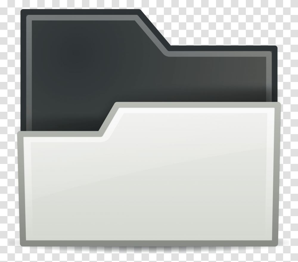Folder White Open Clip Arts Icon, Electronics, Weapon, Weaponry, Word Transparent Png