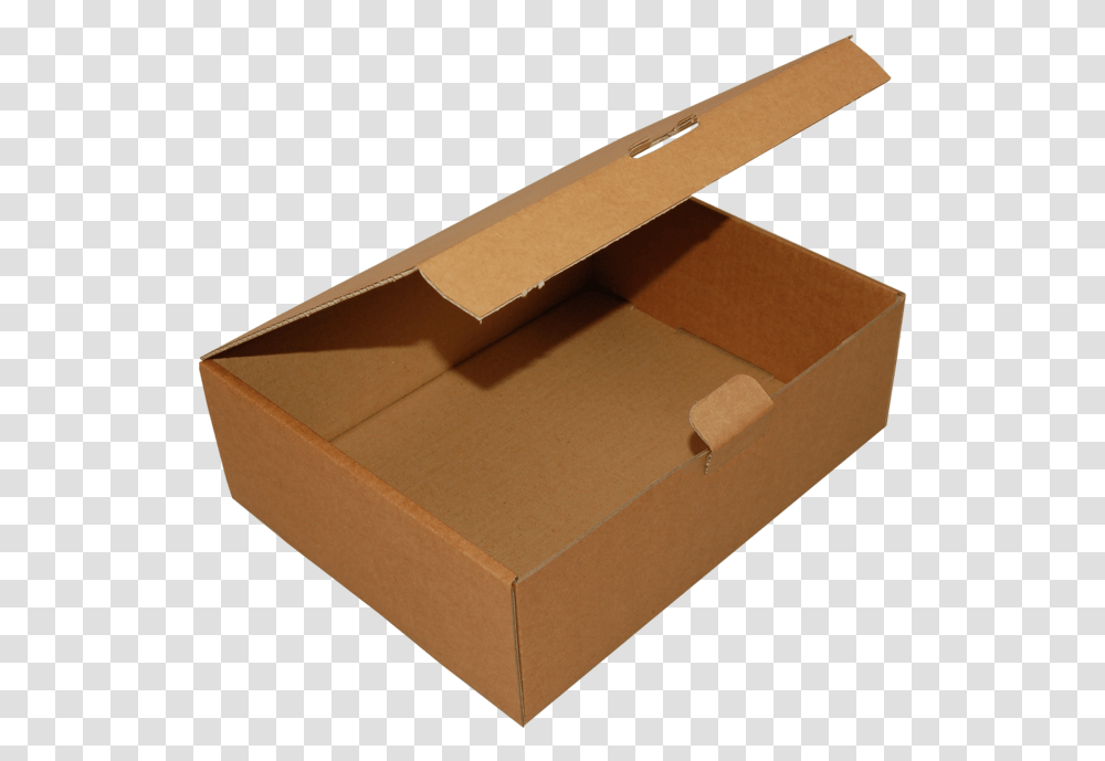 Folding Box Corrugated Cardboard 300x240x100mm With Box Flap Closure, Carton, Package Delivery Transparent Png