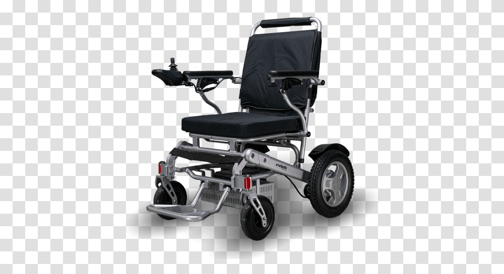 Folding Lightweight Power Wheelchair Ewheels Ew M45 Folding Lightweight Power Wheelchair, Furniture, Lawn Mower, Tool Transparent Png