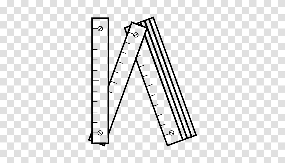 Folding Ruler Folding Knife Icon With And Vector Format, Gray, World Of Warcraft Transparent Png