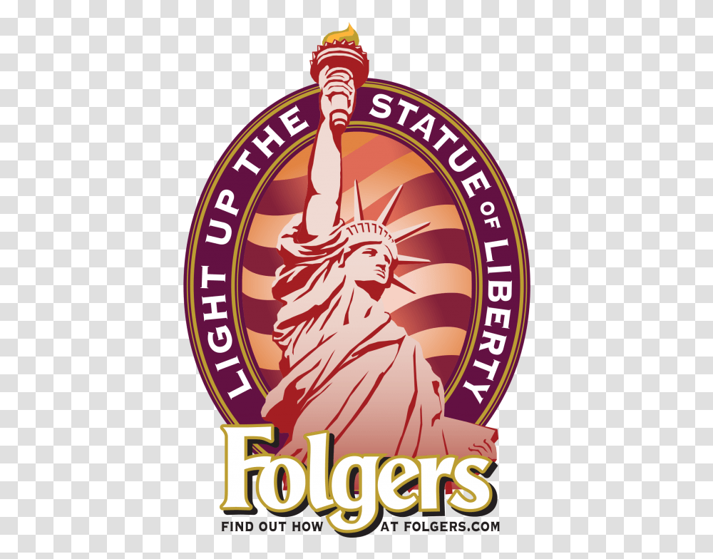 Folgers Language, Logo, Symbol, Trademark, Poster Transparent Png
