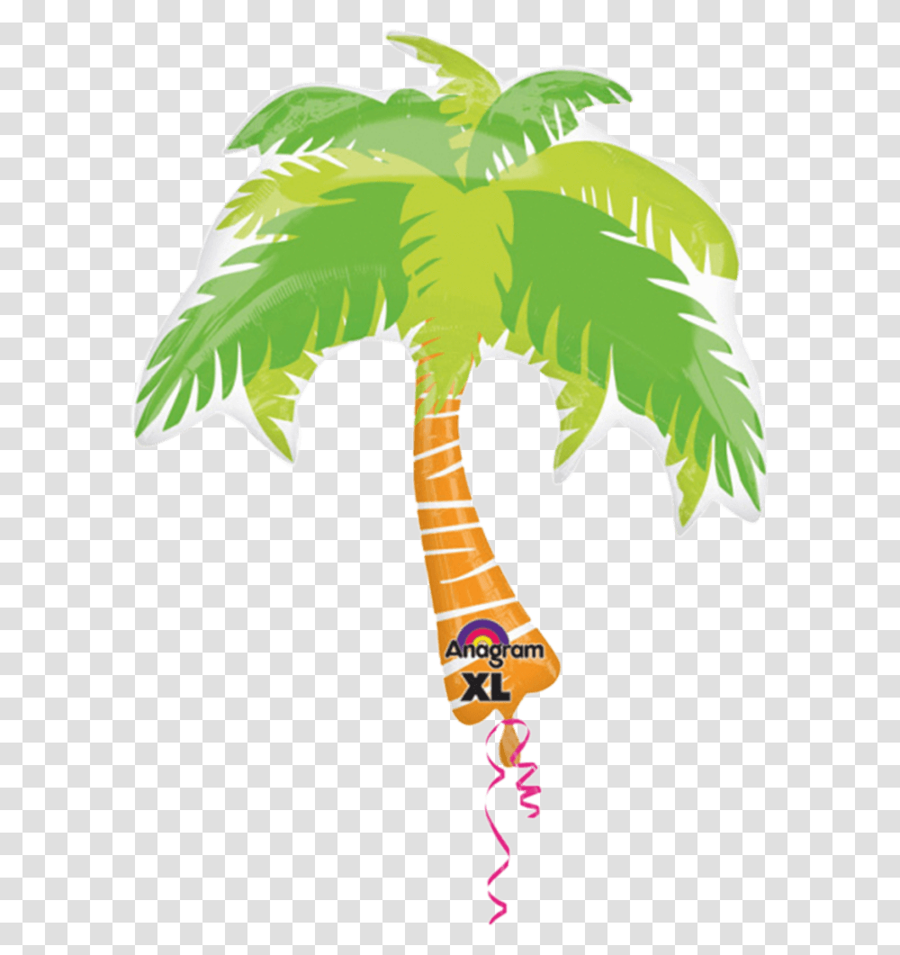 Folie Ballon Hawaii Palme 33 83 X Hawaiian Hawaiian Palm Tree, Animal, Snake, Reptile, Dragon Transparent Png