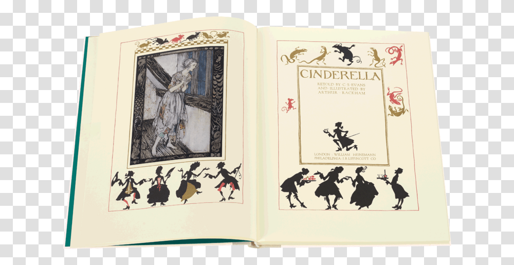 Folio Society Cinderella And Sleeping Beauty Sharl Perro Zolushka Illyustracii Artura Rekhema, Bird, Animal, Dog Transparent Png