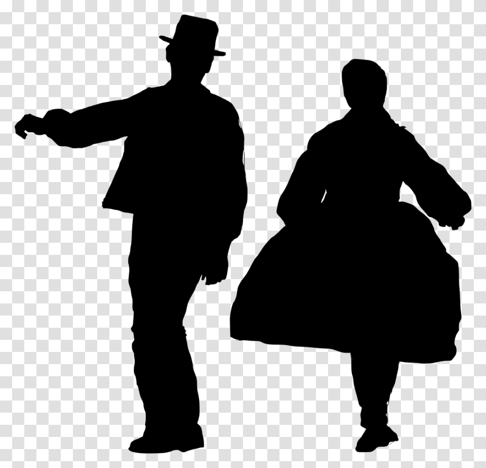 Folk Dance Silhouette, Gray, World Of Warcraft Transparent Png