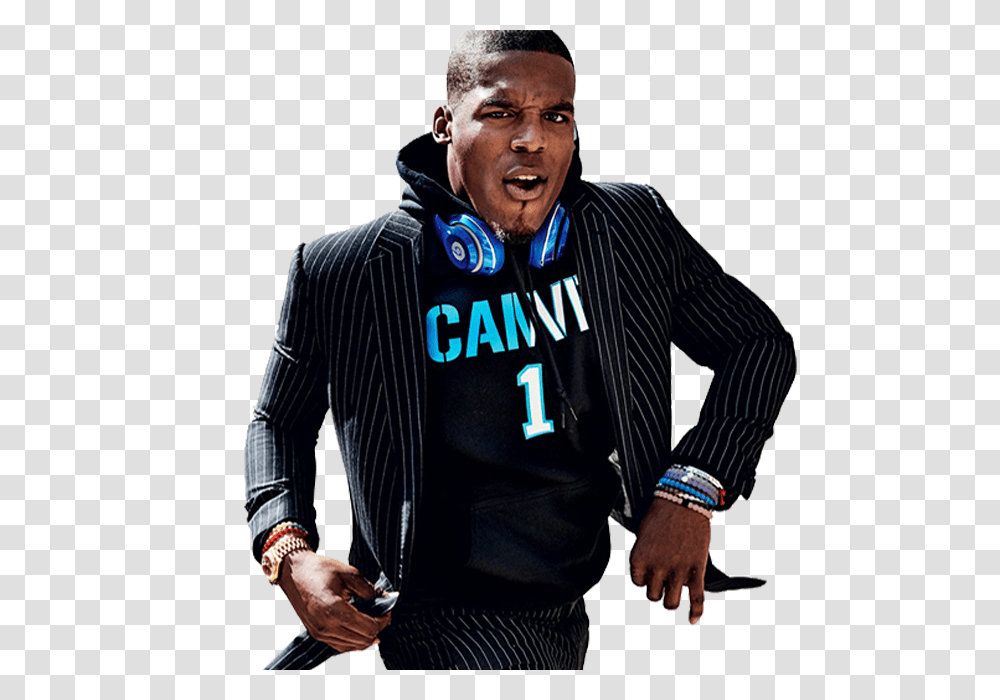 Follow Cam Newton Blingby, Person, Sleeve, Female Transparent Png