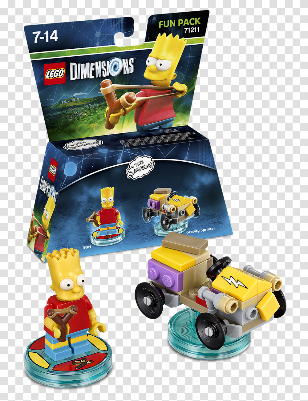Follow Lego Dimensions At Lego The Simpsons Dimensions, Toy, Wheel, Machine, Robot Transparent Png