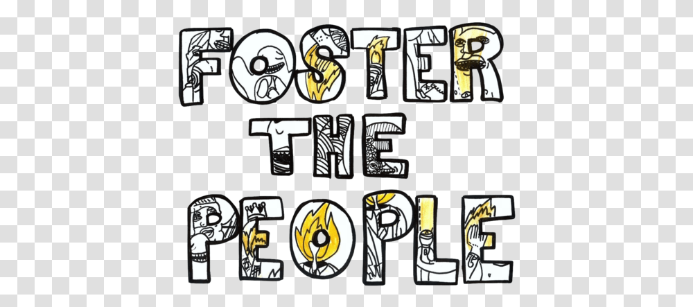 Follow Me Instagramcombeerejb I'll Back Via Foster The People Logo, Label, Text, Word, Clock Tower Transparent Png