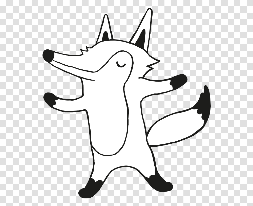 Follow The Foxy Sketch, Animal, Mammal, Horse, Silhouette Transparent Png