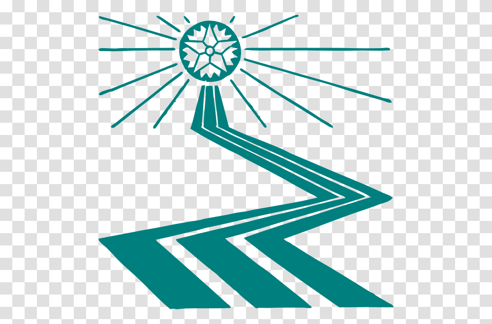 Follow The Way Plain Clip Art, Bow, Utility Pole, Rug Transparent Png