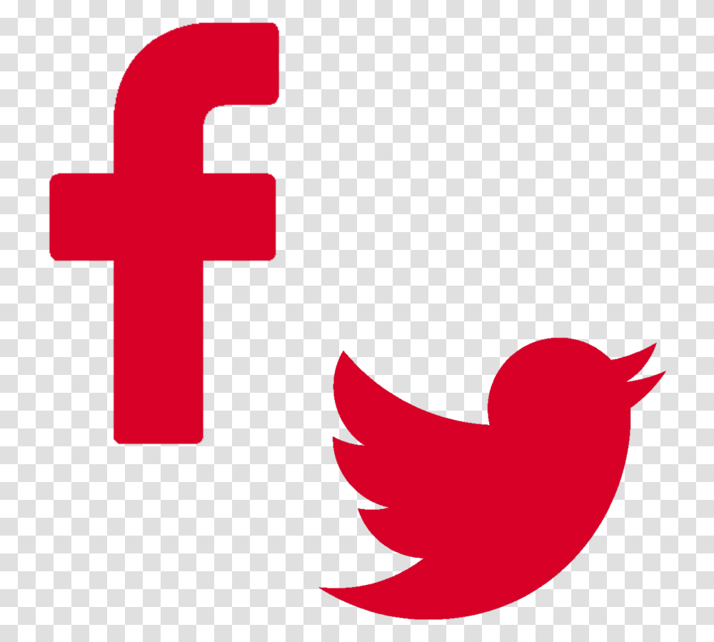 Follow Us On Facebook And Twitter Twitter Small Icon, Logo, Trademark, Bird Transparent Png