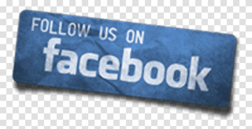 Follow Us On Facebook Logo Download Facebook, Word, Banner, Credit Card Transparent Png